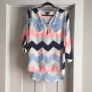Chevron Blouse
